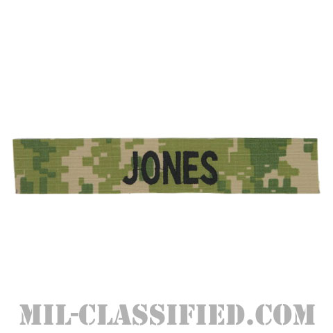 JONES [NWU Type3（AOR2）/海軍ネームテープ/生地テープパッチ]の画像