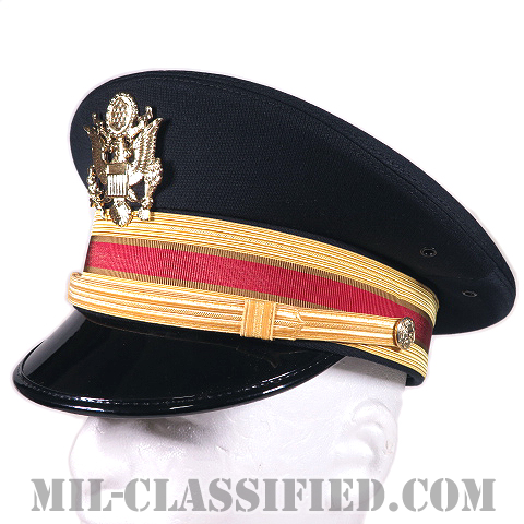 陸軍将校（尉官兵站科）用制帽（Service Cap, Company Grade Officer）7 1/8（57cm）[サービスユニフォーム（ASU）用制帽/帽章付]画像