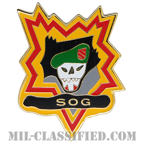 MACV-SOG（Military Assistance Command, Vietnam, Studies and Observations Group）[カラー/ポケットバッジ/ノベルティ]画像
