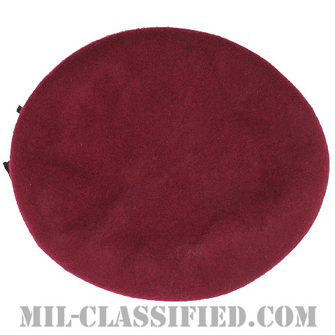マルーンベレー (第505歩兵連隊第4大隊)（Maroon Wool Beret, 4th Bn, 505th Infantry Regiment）57cm [ベレー帽/中古1点物]の画像