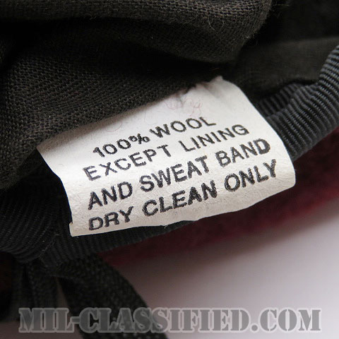 マルーンベレー (第505歩兵連隊第4大隊)（Maroon Wool Beret, 4th Bn, 505th Infantry Regiment）57cm [ベレー帽/中古1点物]の画像