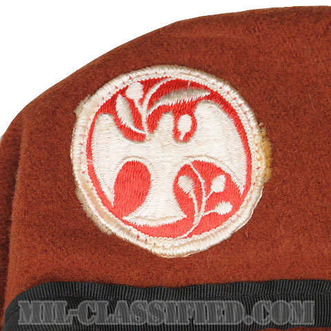テラコッタベレー (多国籍軍監視団)（Terracotta Wool Beret, MFO）59cm [ベレー帽/中古1点物]画像