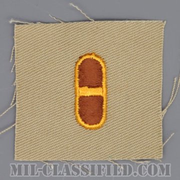 下級准尉（Warrant Officer Junior Grade）[カラー/カーキ生地/階級章（1941-1956）/1点物]画像