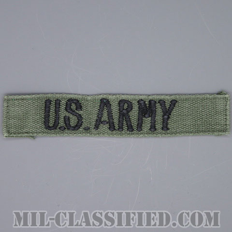 U.S.ARMY [サブデュード/ネームテープ/パッチ/中古1点物]の画像