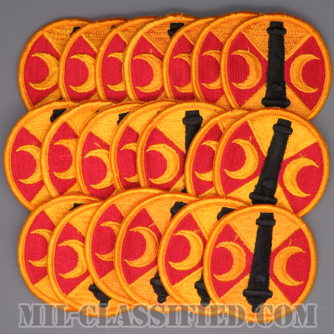 【SALE】第210野戦砲兵旅団（210th Field Artillery Brigade）[カラー/メロウエッジ/パッチ/20枚セット]の画像
