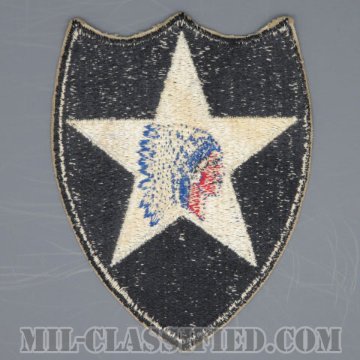 第2歩兵師団（2nd Infantry Division）[カラー/カットエッジ/パッチ/1点物]画像