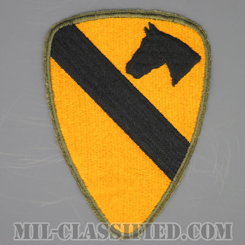 第1騎兵師団（1st Cavalry Division）[カラー/カットエッジ/パッチ/1点物]の画像