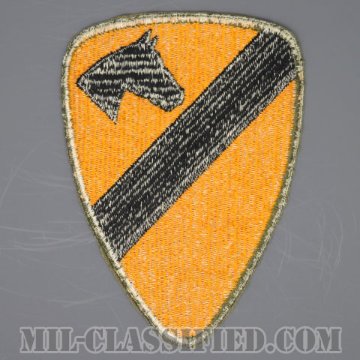 第1騎兵師団（1st Cavalry Division）[カラー/カットエッジ/パッチ/1点物]の画像