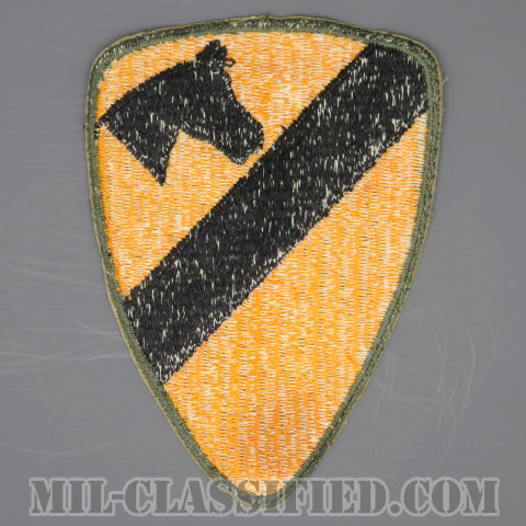 第1騎兵師団（1st Cavalry Division）[カラー/カットエッジ/パッチ/1点物]の画像