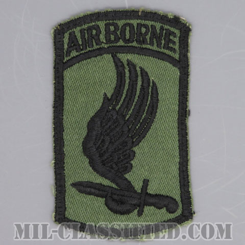 第173空挺旅団（173rd Airborne Brigade）[サブデュード/カットエッジ/パッチ/中古1点物]の画像