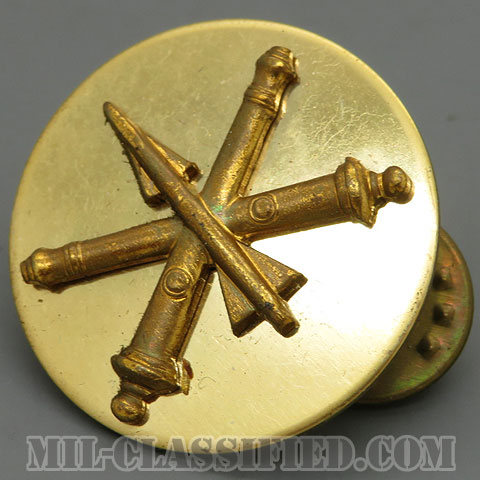 防空砲兵科章（Air Defense Artillery）[カラー/兵科章（下士官用）/バッジ/中古1点物]の画像