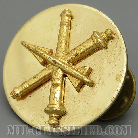 防空砲兵科章（Air Defense Artillery）[カラー/兵科章（下士官用）/バッジ/中古1点物]の画像