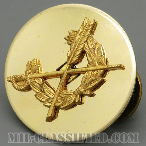 法務科章（Judge Advocate General's Corps）[カラー/兵科章（下士官用）/バッジ/中古1点物]の画像