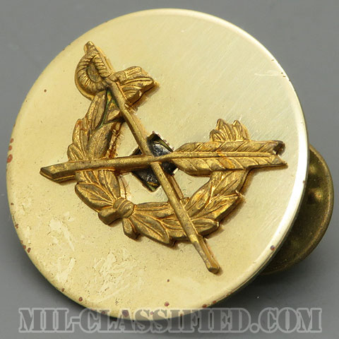 法務科章（Judge Advocate General's Corps）[カラー/兵科章（下士官用）/バッジ/中古1点物]の画像