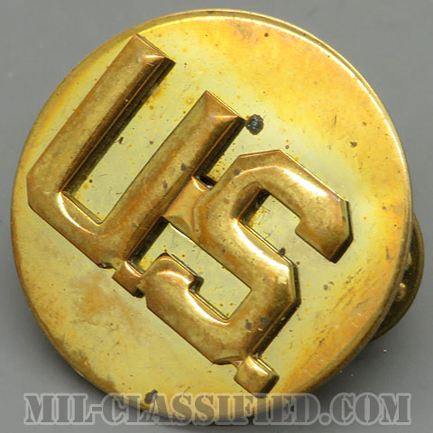 U.S.章（U.S. Letters Insignia）[カラー/兵科章（下士官用）/バッジ/中古1点物]の画像