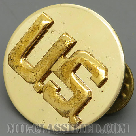 U.S.章（U.S. Letters Insignia）[カラー/兵科章（下士官用）/バッジ/中古1点物]の画像