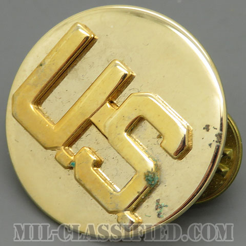 U.S.章（U.S. Letters Insignia）[カラー/兵科章（下士官用）/バッジ/中古1点物]の画像