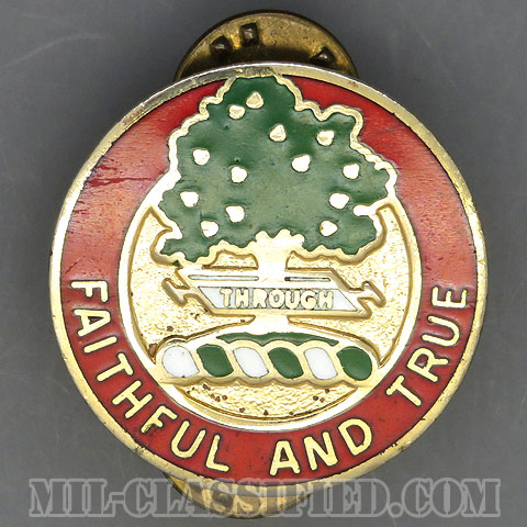 第5野戦砲兵連隊（5th Field Artillery Regiment）[カラー/クレスト（Crest・DUI・DI）バッジ/中古1点物]の画像