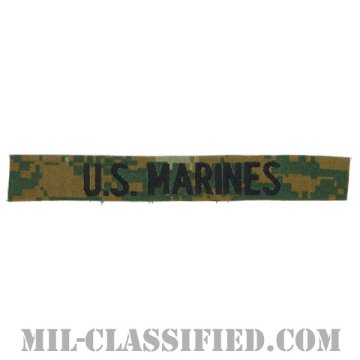 U.S.MARINES [MARPAT/ウッドランド/海兵隊ネームテープ/生地テープパッチ]画像