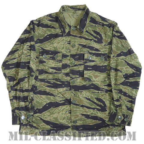 米軍 TDSパターン シルバータイガーストラプ ジャケット US-M [レプリカ/中古1点物]の画像