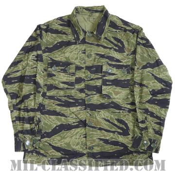 米軍 TDSパターン シルバータイガーストラプ ジャケット US-M [レプリカ/中古1点物]の画像