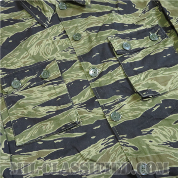 米軍 TDSパターン シルバータイガーストラプ ジャケット US-M [レプリカ/中古1点物]の画像