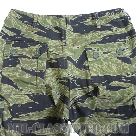 米軍 TDSパターン シルバータイガーストラプ パンツ US-S [レプリカ/中古1点物]の画像