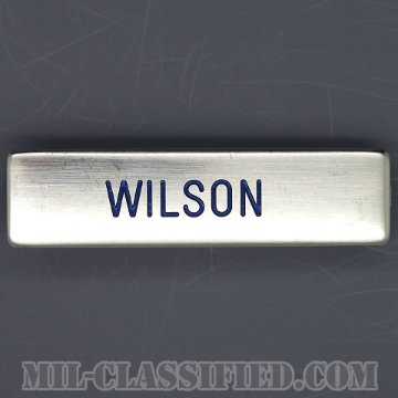 WILSON [アメリカ空軍用ネームプレート（名札）/中古1点物]の画像