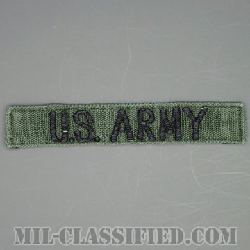 U.S.ARMY [サブデュード/コットンテープ/ネームテープ/パッチ/中古1点物]の画像