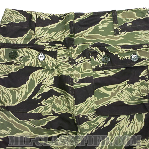 米軍 JWDパターン シルバータイガーストラプ ジャケット・パンツセット US-L [レプリカ/B品（ボタン欠損有）]の画像