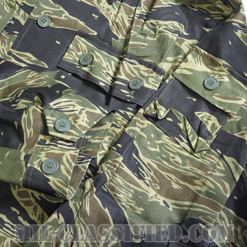 米軍 TDSパターン シルバータイガーストラプ ジャケット US-S [レプリカ]の画像