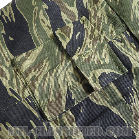 米軍 TDSパターン シルバータイガーストラプ パンツ US-L [レプリカ/B品（ボタン欠損有）]の画像