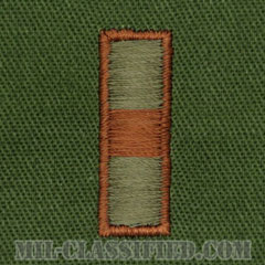 准尉 (WO-1)（Warrant Officer 1）[サブデュード/海軍階級章/生地テープパッチ/ペア（2枚1組）]の画像