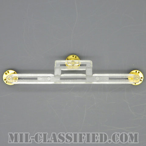 プラスチック製リボン用バー 4個用 [上下スペース無し・中央揃え/マウンティング バー（Mounting Bar）/中古1点物]の画像