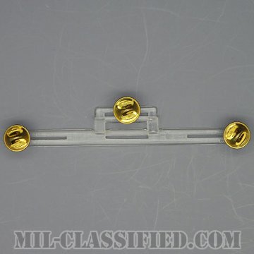 プラスチック製リボン用バー 4個用 [上下スペース無し・中央揃え/マウンティング バー（Mounting Bar）/中古1点物]の画像