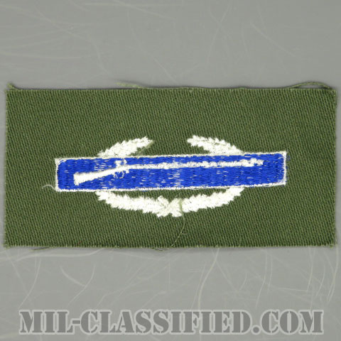 戦闘歩兵章 (ファースト)（Combat Infantryman Badge (CIB), First Award）[カラー/パッチ/1点物]の画像