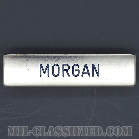 MORGAN [アメリカ空軍用ネームプレート（名札）/中古1点物]の画像