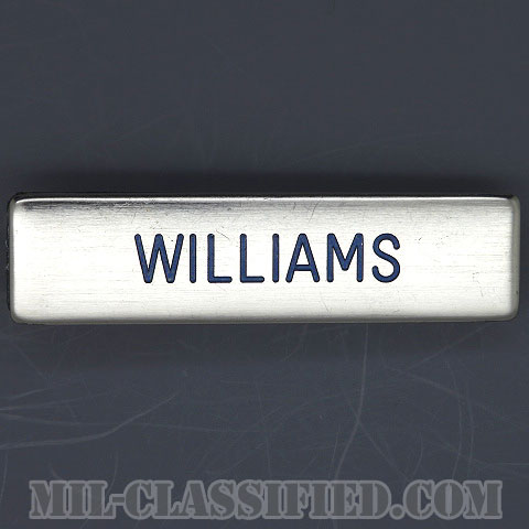 WILLIAMS [アメリカ空軍用ネームプレート（名札）/中古1点物]の画像