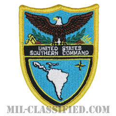 アメリカ南方軍（U.S. Southern Command (SOUTHCOM)）[カラー/メロウエッジ/ベルクロ付パッチ]の画像