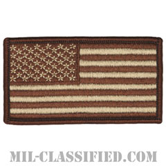 星条旗 デザート（フォワード）（USA Flag (Forward)）[メロウエッジ/ブラウンエッジ/縫い付け用パッチ]の画像