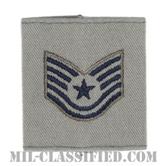 技能軍曹（Technical Sergeant）[ABU/ゴアテックスパーカー用スライドオン空軍階級章]の画像