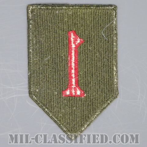 第1歩兵師団（1st Infantry Division）[カラー/カットエッジ/パッチ/1点物]の画像
