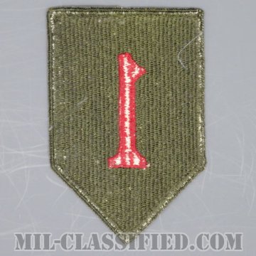 第1歩兵師団（1st Infantry Division）[カラー/カットエッジ/パッチ/1点物]の画像