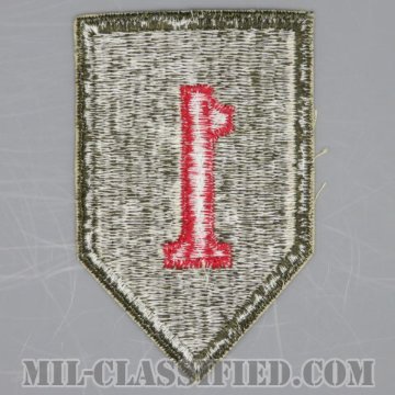 第1歩兵師団（1st Infantry Division）[カラー/カットエッジ/パッチ/1点物]の画像