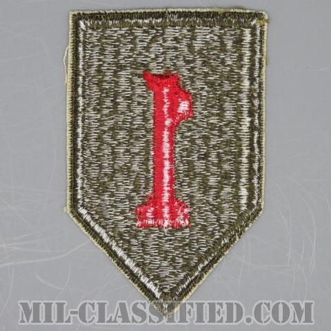 第1歩兵師団（1st Infantry Division）[カラー/カットエッジ/パッチ/1点物]の画像
