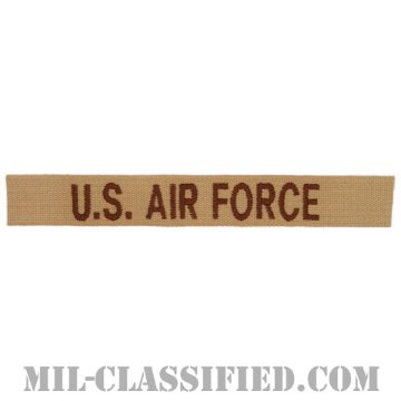 U.S.AIR FORCE [デザート/空軍ネームテープ/パッチ]画像