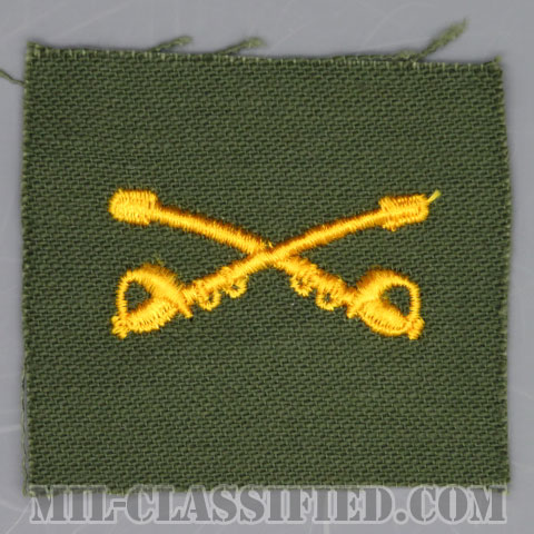 騎兵科章（Cavalry Branch Insignia）[カラー/兵科章/パッチ/1点物]の画像