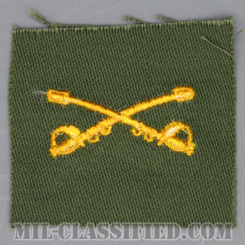騎兵科章（Cavalry Branch Insignia）[カラー/兵科章/パッチ/1点物]の画像