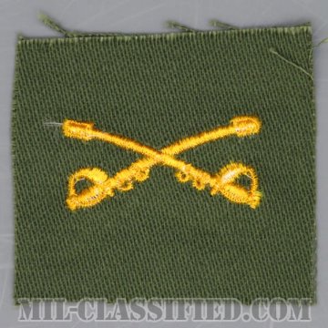 騎兵科章（Cavalry Branch Insignia）[カラー/兵科章/パッチ/1点物]の画像