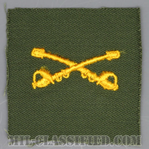騎兵科章（Cavalry Branch Insignia）[カラー/兵科章/パッチ/1点物]の画像